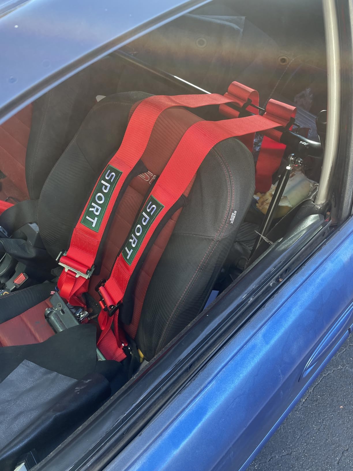 BESTZHEYU 5-Point Racing Harness Set SFI with Ultra Comfort Heavy Duty Shoulder Pads customer photo 1