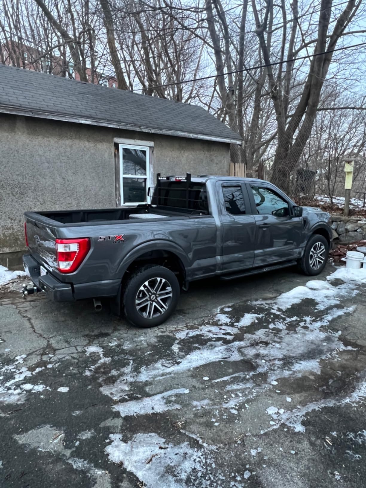 WeatherTech Custom No Drill Splash Guard MudFlaps for Ford F-150, F-150 - Front & Rear Set (110134-120134), Black customer photo 2
