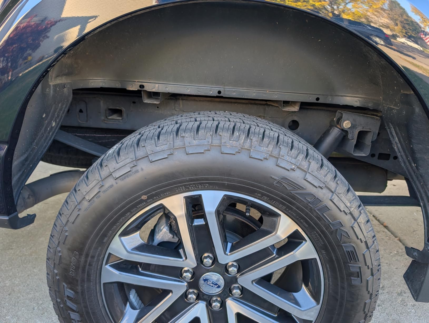 Husky Liners - Rear Wheel Well Guards | Fits 2021-2024 Ford F-150 (Excludes Raptor), Rear Set - Black, 2 pc. | 79161 customer photo 2