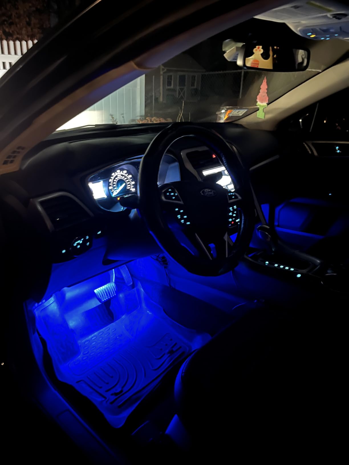Interior Car Lights Keepsmile Car Accessories APP Control with Remote Music Sync Color Change RGB Under Dash Lighting with Charger 12V LED Lights Running Board Lights customer photo 2