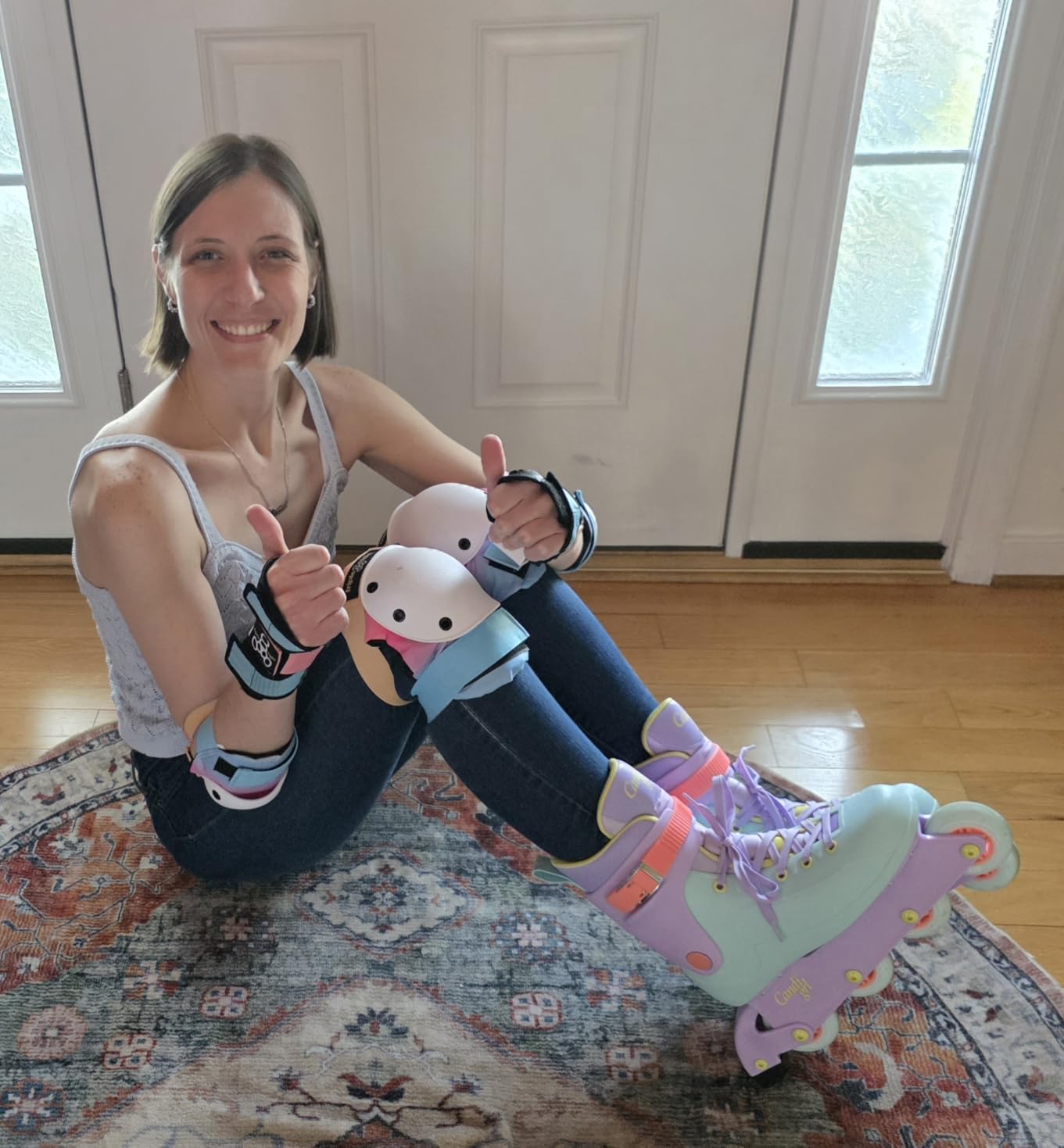 Triple Eight Saver Series 3-Pack Pad Set - Ideal for Skateboarding, In-line Skating, Roller Skating, and Biking customer photo 1