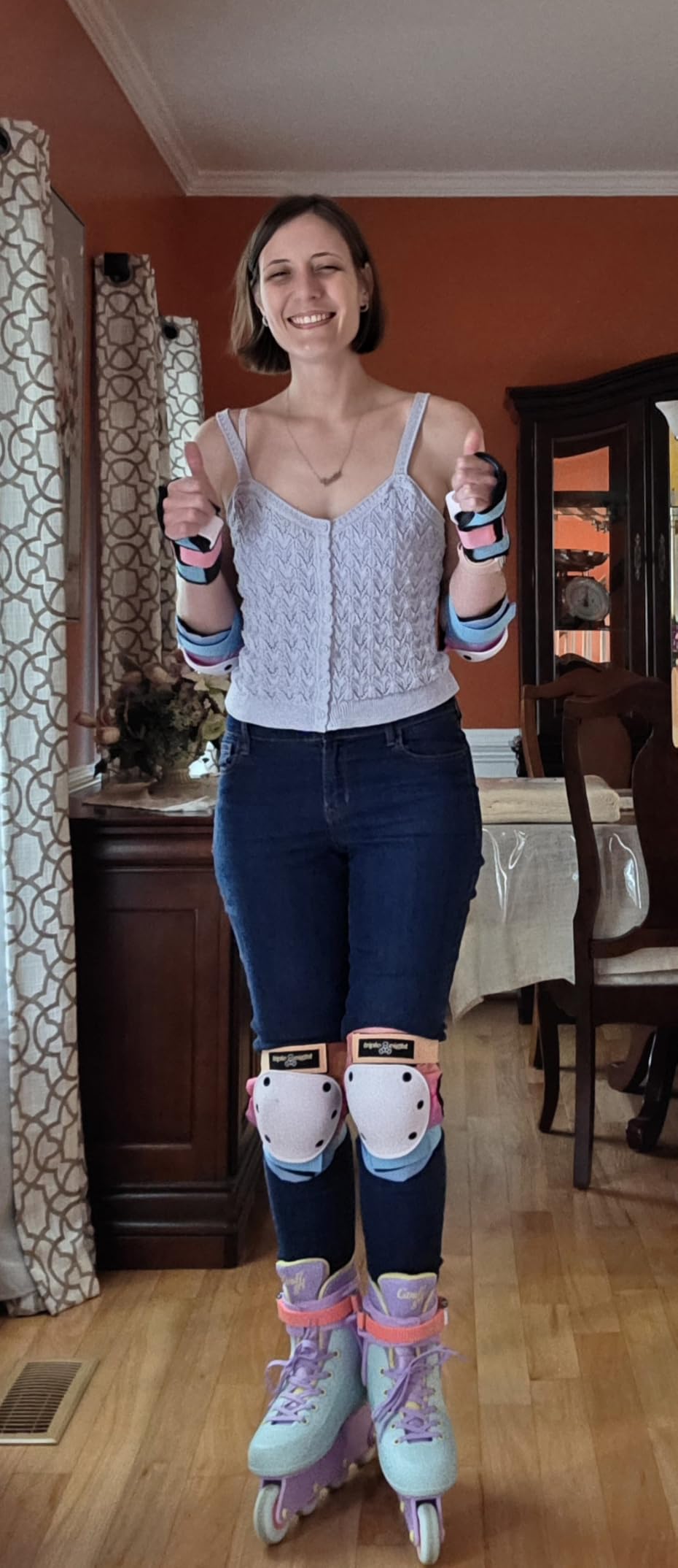 Triple Eight Saver Series 3-Pack Pad Set - Ideal for Skateboarding, In-line Skating, Roller Skating, and Biking customer photo 2