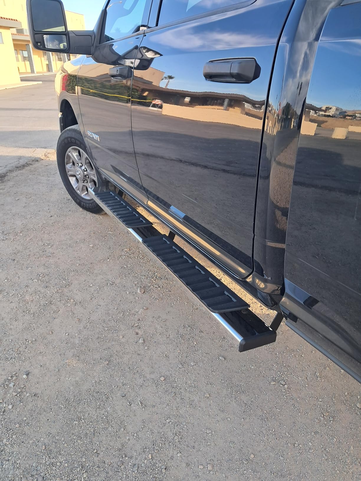 COMNOVA 6 Inches Running Boards Compatible with 2009-2018 Dodge Ram 1500 Crew Cab (Including 2019-2024 Classic), 2010-2026 Ram 2500 3500, Carbon Steel Side Steps customer photo 2