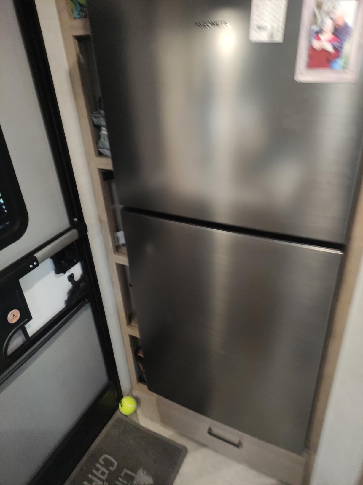 Dometic DMC4081CFRH RV Refrigerator - 8 cu.ft. Storage, 12VDC Compressor Cooling, Right Hinge customer photo 2