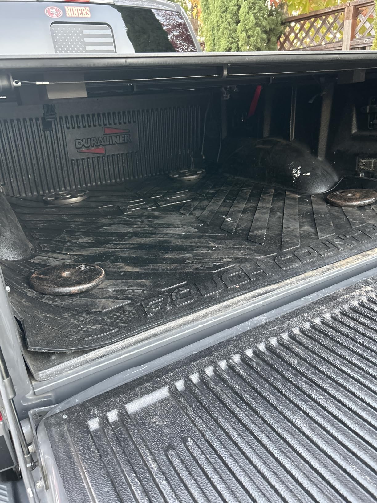 Rough Country Rubber Bed Mat for 2015-2022 Ford F-150 | 5.5 FT Bed - RCM671 , Black customer photo 1