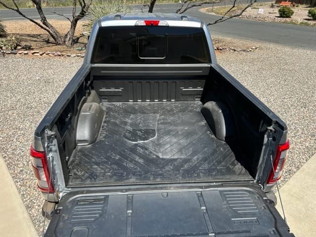 Rough Country Rubber Bed Mat for 2015-2022 Ford F-150 | 5.5 FT Bed - RCM671 , Black customer photo 2