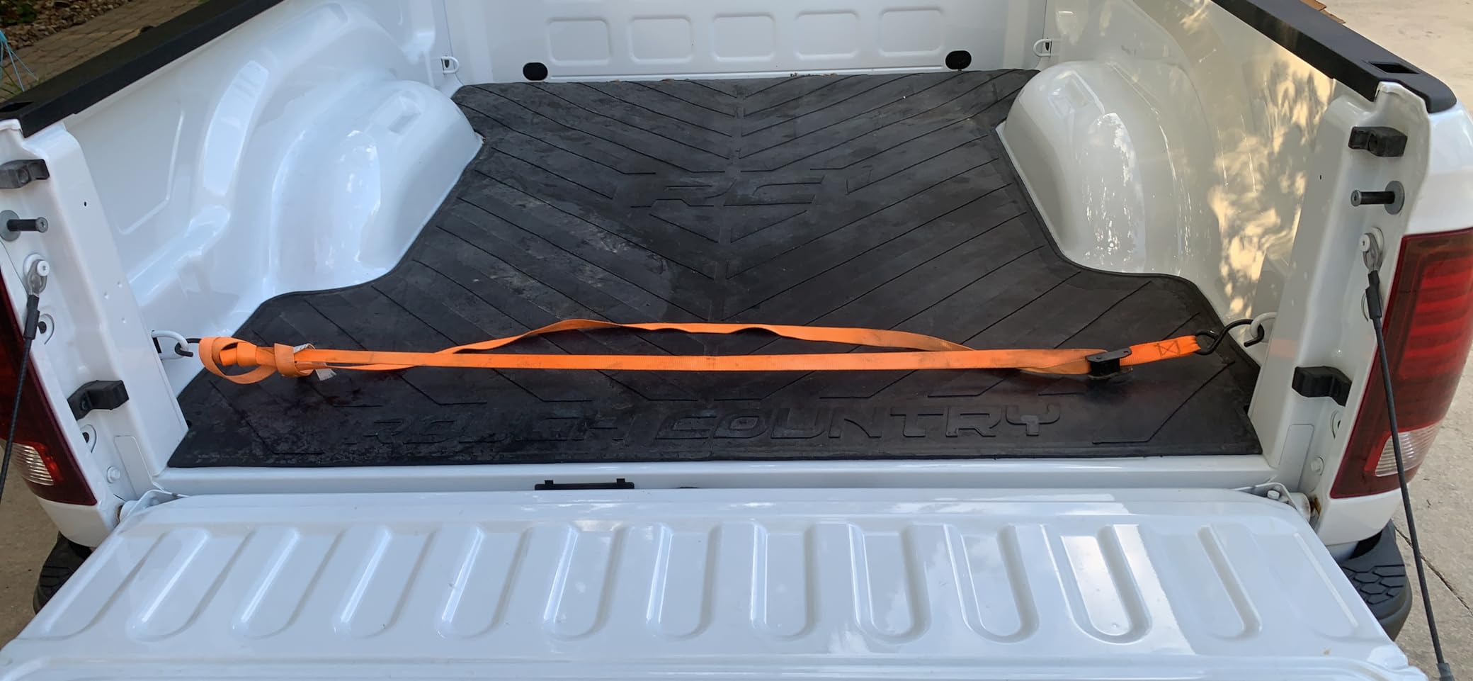 Rough Country Truck Bed Mat for Ram 1500 (2002-2018) & 2500/3500 (2010-2026) - Fits 6'4