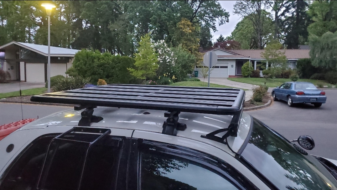 Rhino Rack Pioneer Platform Rooftop Cargo System (52120F), Black, 60