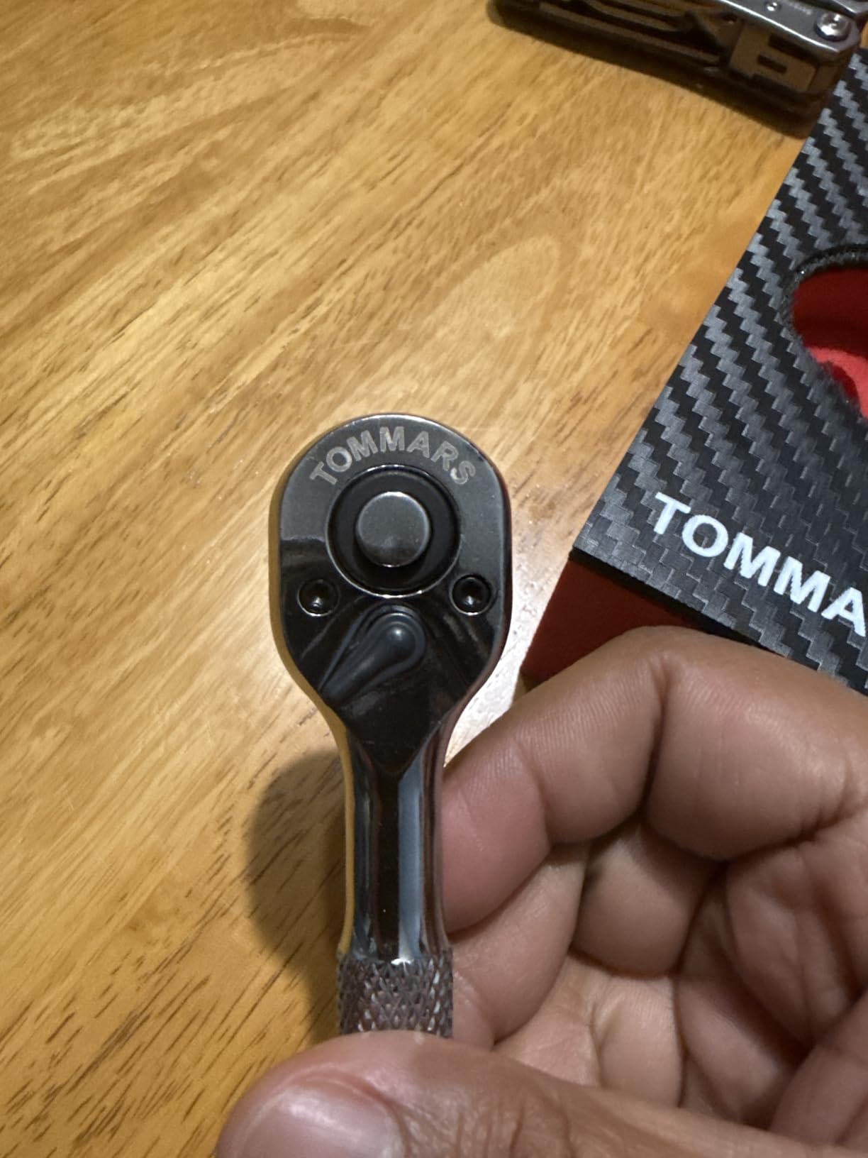 TOMMARS Stubby Ratchet Set 1/4