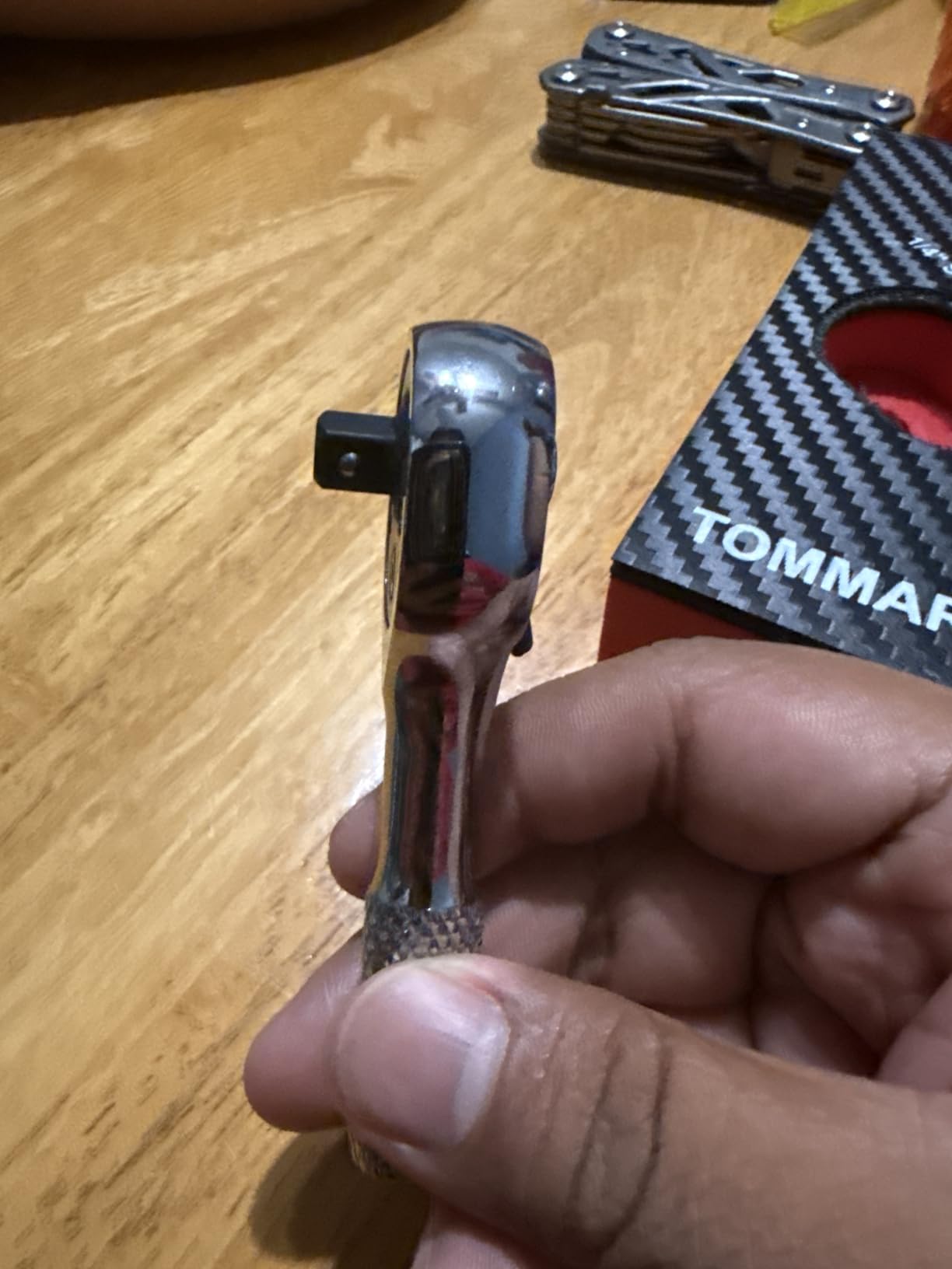 TOMMARS Stubby Ratchet Set 1/4