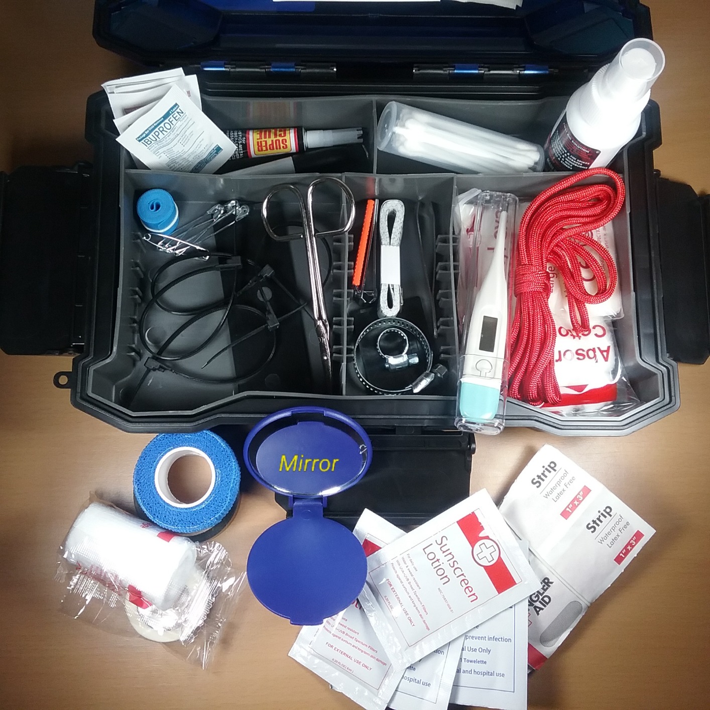 Angler Aid Safety Kit for Offshore Anglers, 88 PCS Tools, Fishing First Aid and Safety Products, Essential Boating Tools and Accessories customer photo 2