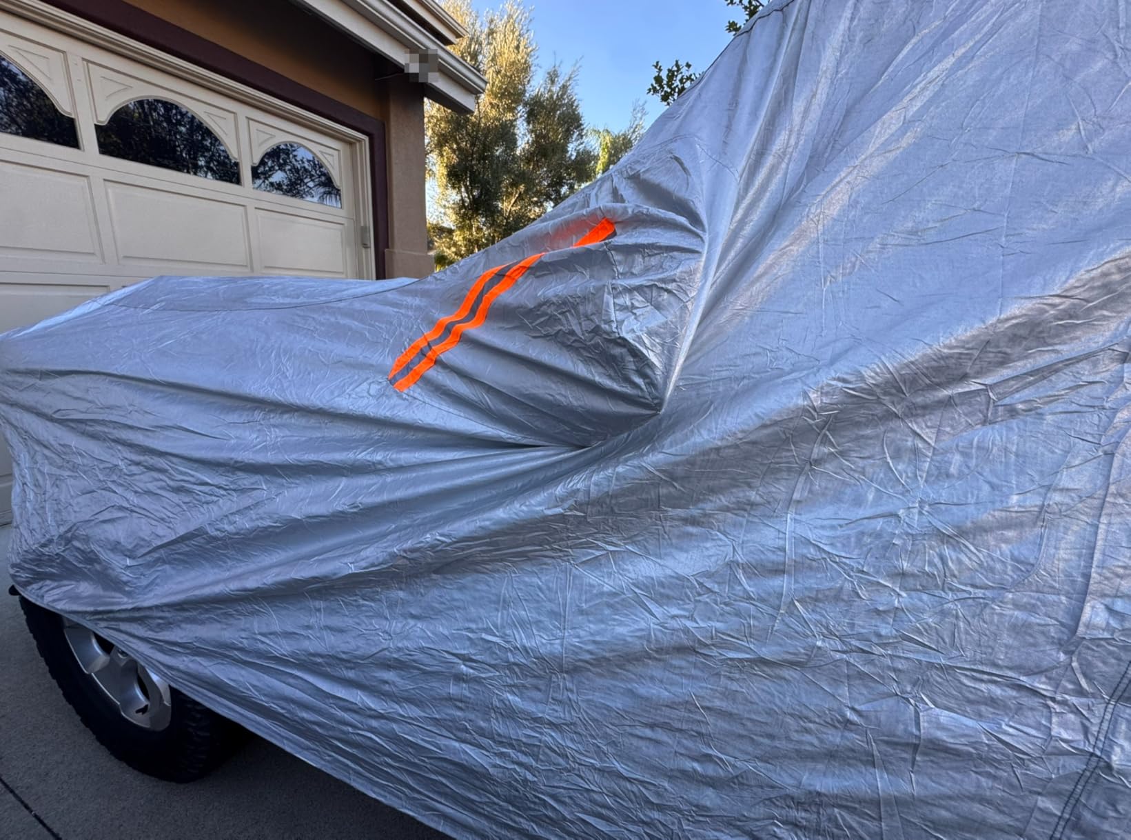 EzyShade 10-Layer Car Cover Waterproof All Weather. See Vehicle Size-Chart for Accurate Fit. Outdoor Full Exterior Covers for Automobiles Sedan Hatch SUV Rain Sun Protection. Size A3 (See SizeChart) customer photo 1