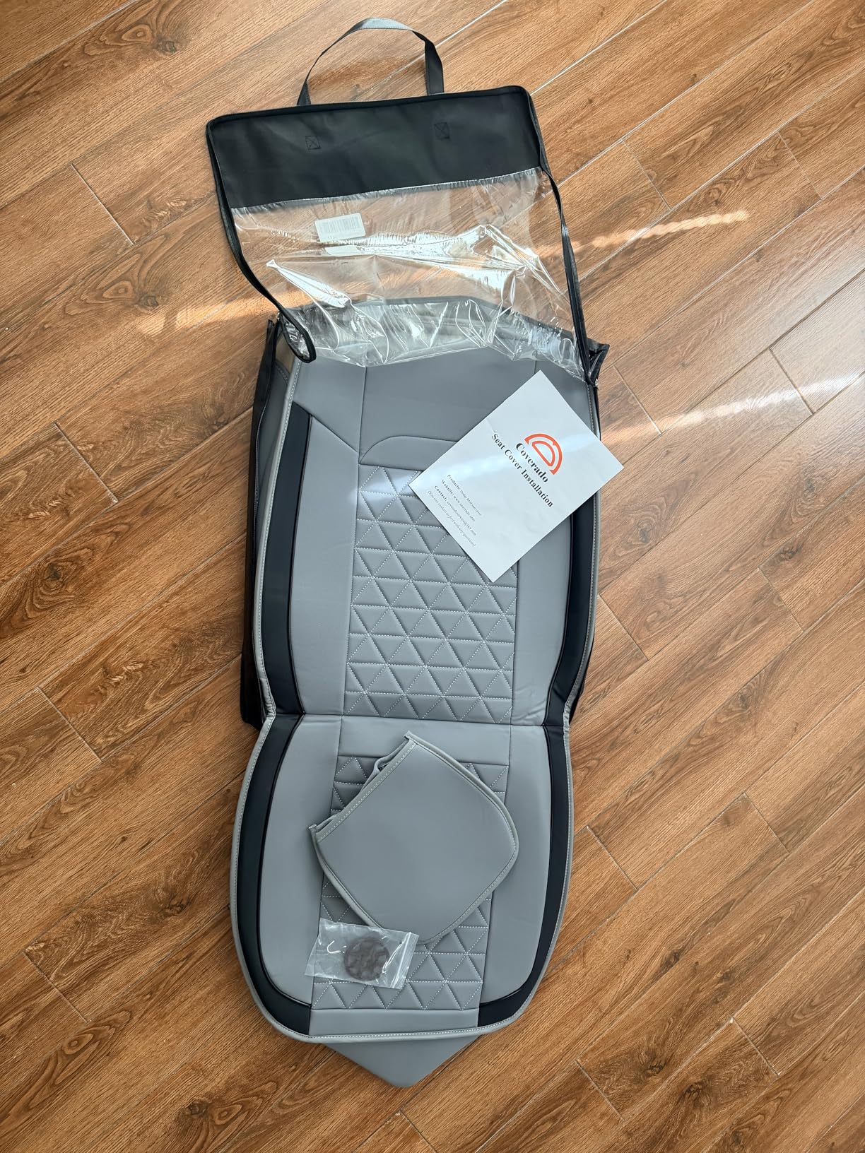 Coverado Ram Seat Covers Full Set, Waterproof Ram 1500 Seat Cover Compatible with 2002-2025 Dodge RAM 1500 2500 3500 Crew Quad Cab customer photo 2