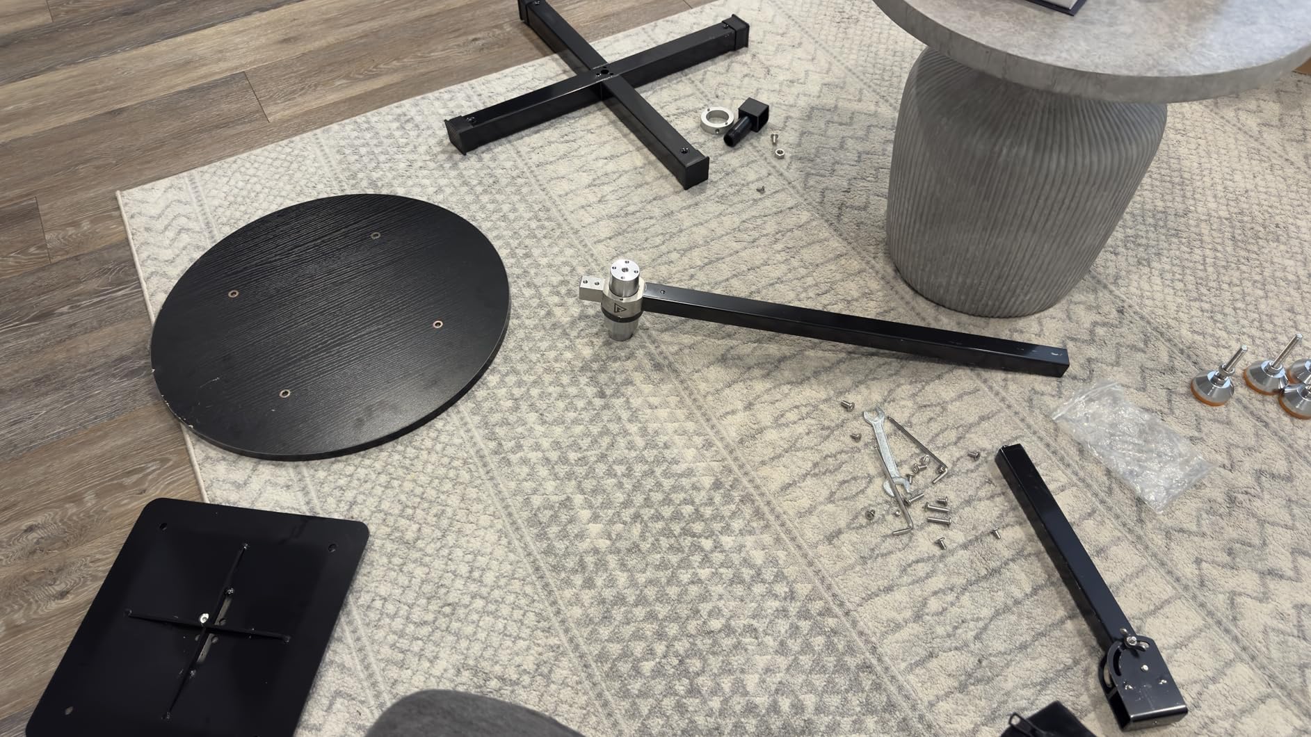 RAUBAY 360 Degree Spinner(Standard Version) Professional Photography Turntable, Rotating Camera Slider, Spinning Photo Video Booth, Spin Platform for Product Photography, Commercial Video, Bullet-time customer photo 2