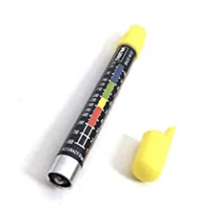 Paint Thickness Gauge,Paint Coating Tester, Car Body Damage Detector,Crash-Test Check, Car Paint Inspection,Water Resistant, Great to Have When Shopping for Used car(Size:17.8x7.2x1.7cm) customer photo 1