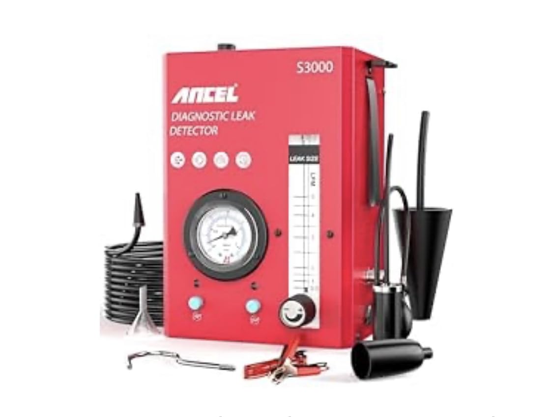 ANCEL S3000 Automotive Smoke Machine, EVAP Vacuum Leak Tester with Air Pump - Fast 10S Smoke Output, Leak Detector with Pressure Gauge & Adjustable Airflow customer photo 1