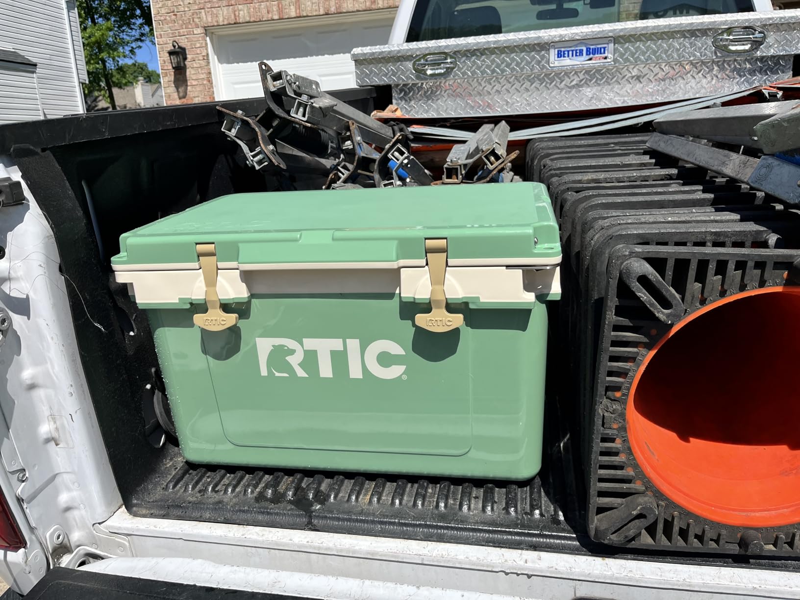 RTIC Ultra-Light 52 Quart Hard Cooler Insulated Portable Ice Chest Box for Beach, Drink, Beverage, Camping, Picnic, Fishing, Boat, Barbecue, 30% Lighter Than Rotomolded Coolers customer photo 2