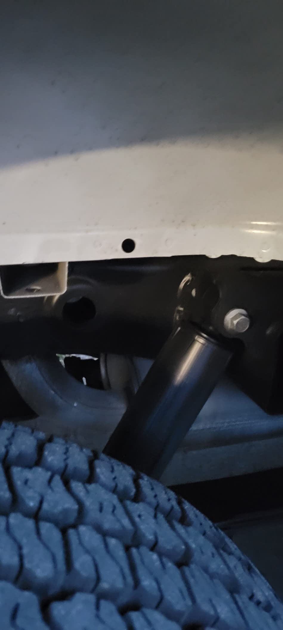 Kojem Rear Wheel Well Liners Compatible with 2015-2020 Ford F150 (Not Fit Raptor) Rear Inner Wheel Well Guards Mud Guard Flaps customer photo 2