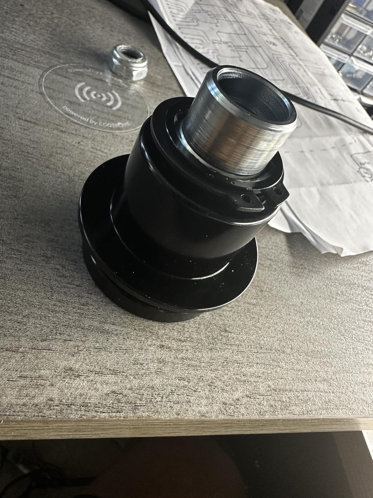 360 Degree Steering Wheel Quick Release Disconnect Hub Kit with Bolts and Washer customer photo 1