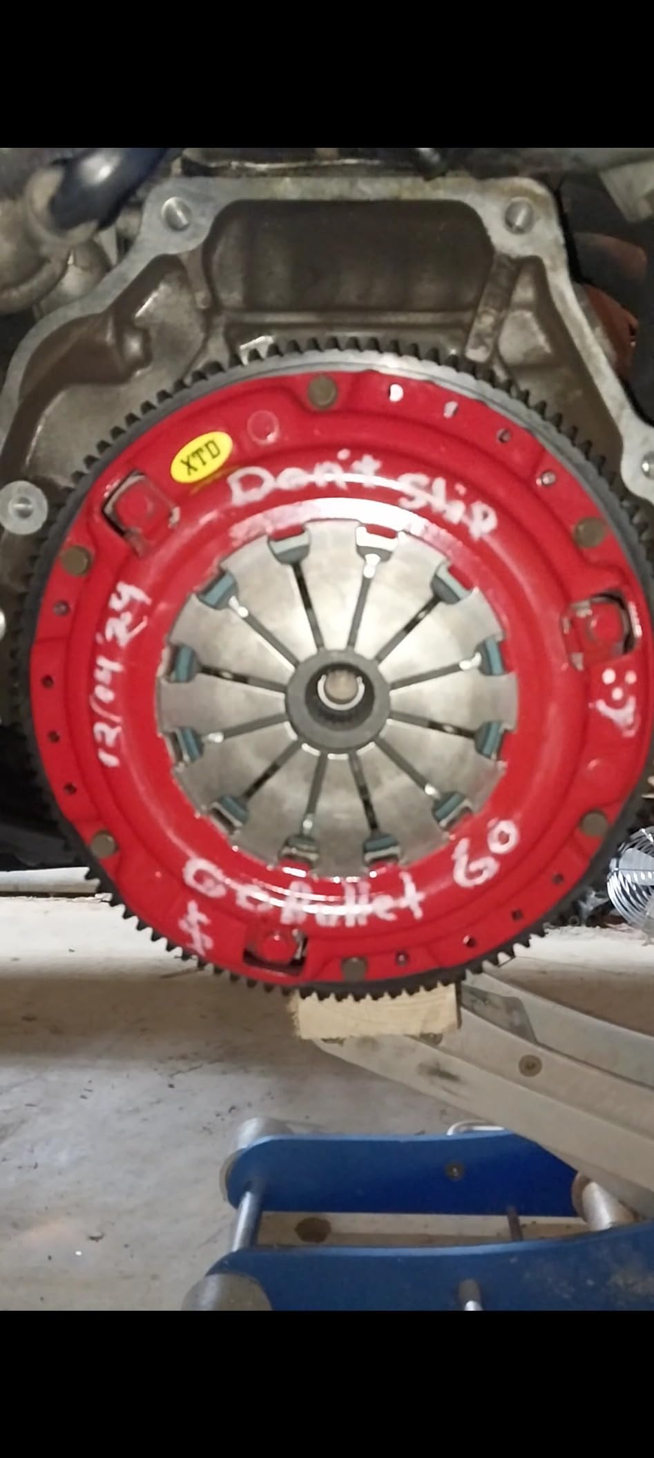 XTD STAGE 2 RACING CLUTCH & STREET LITE FLYWHEEL KIT COMPATIBLE WITH 92-05 CIVIC DEL SOL D Series Motor customer photo 1