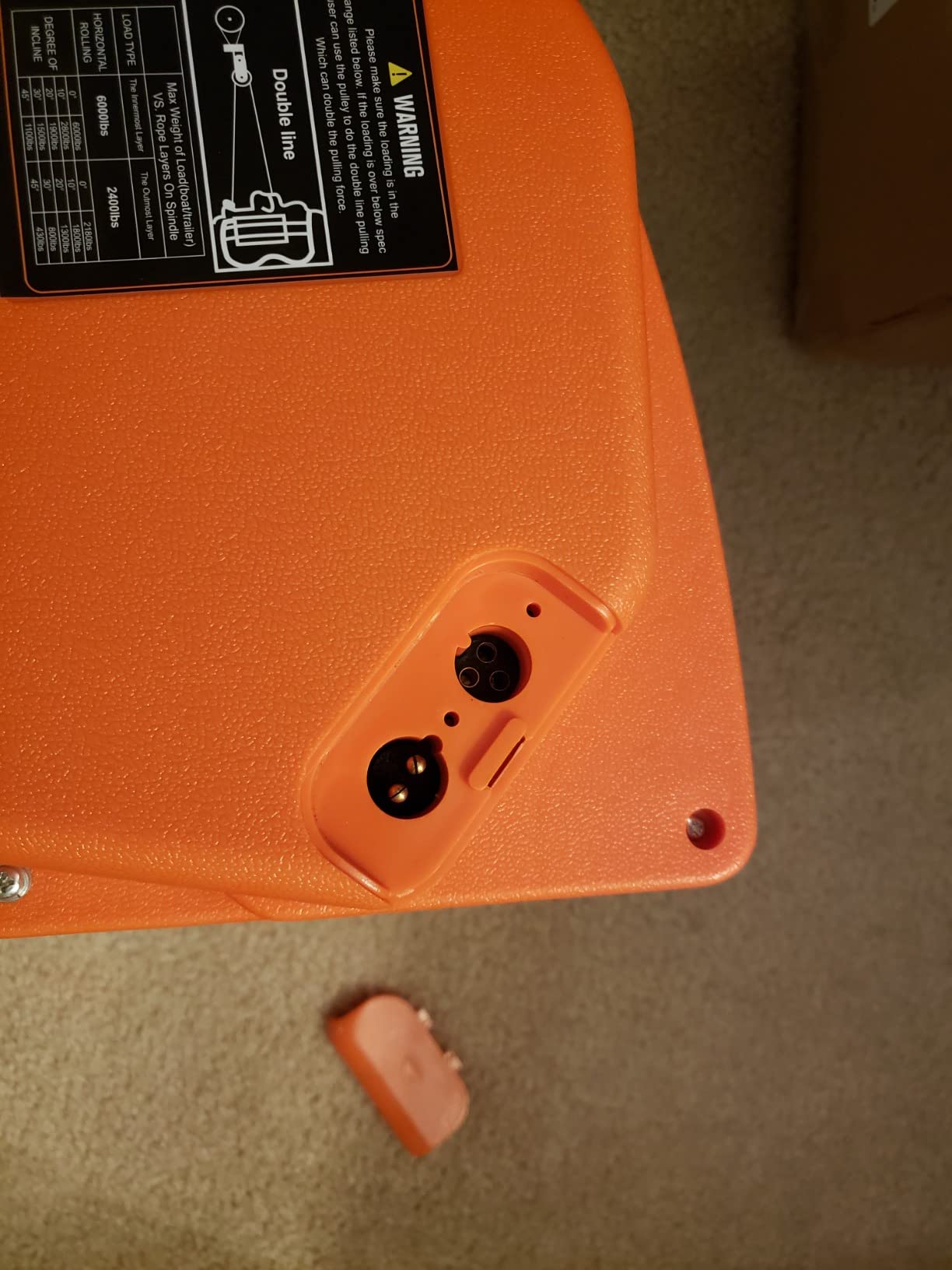 Electric Boat Winch, Reversible Electric Trailer Winch 12V DC, Power-in, Power-out and Freewheel Operations for Boats 2000 lbs with Wireless Remote Control and Hand Crank customer photo 1