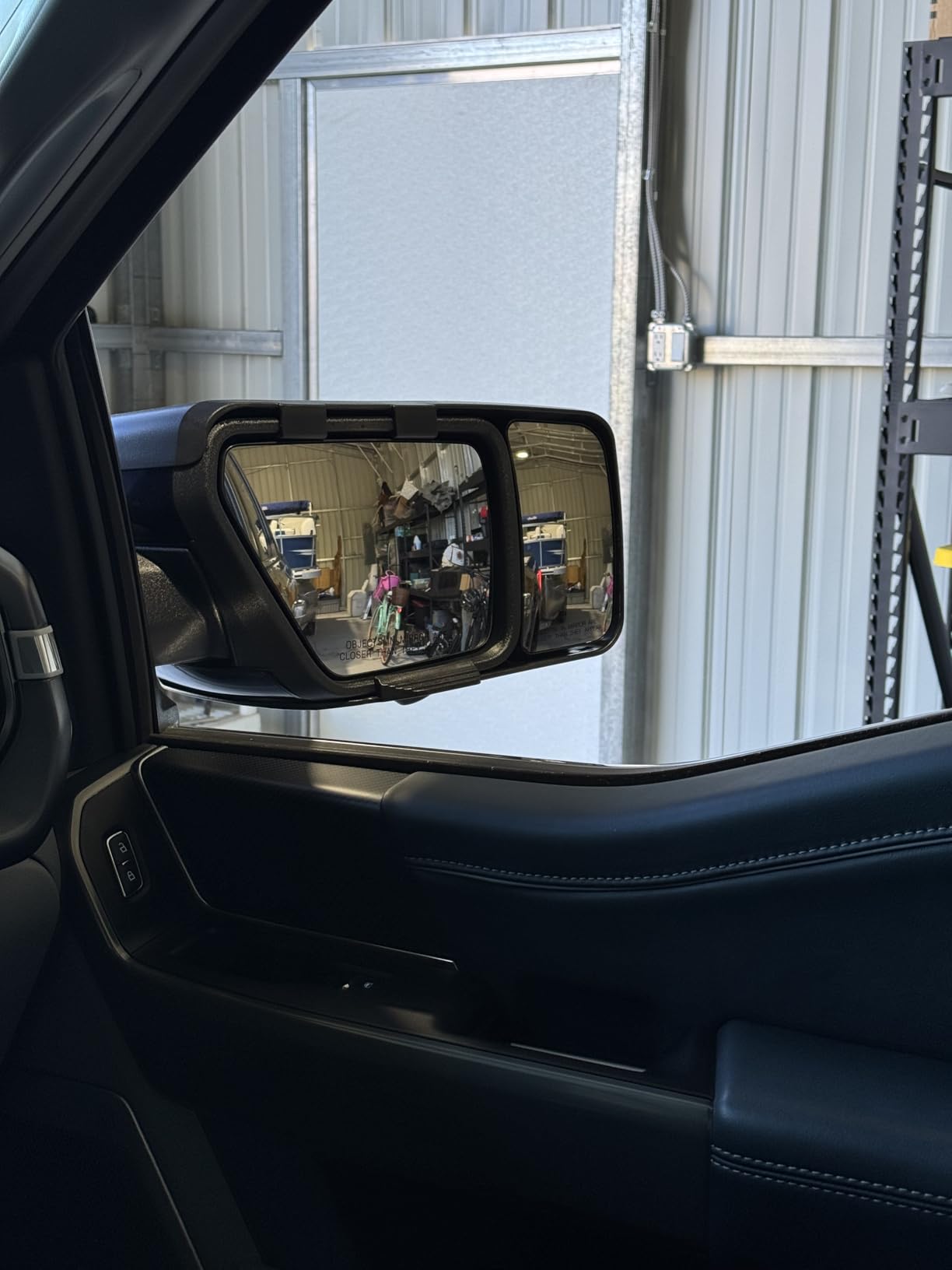 K Source Snap & Zap Custom Towing Mirror Pair for Ford F150, Black customer photo 1