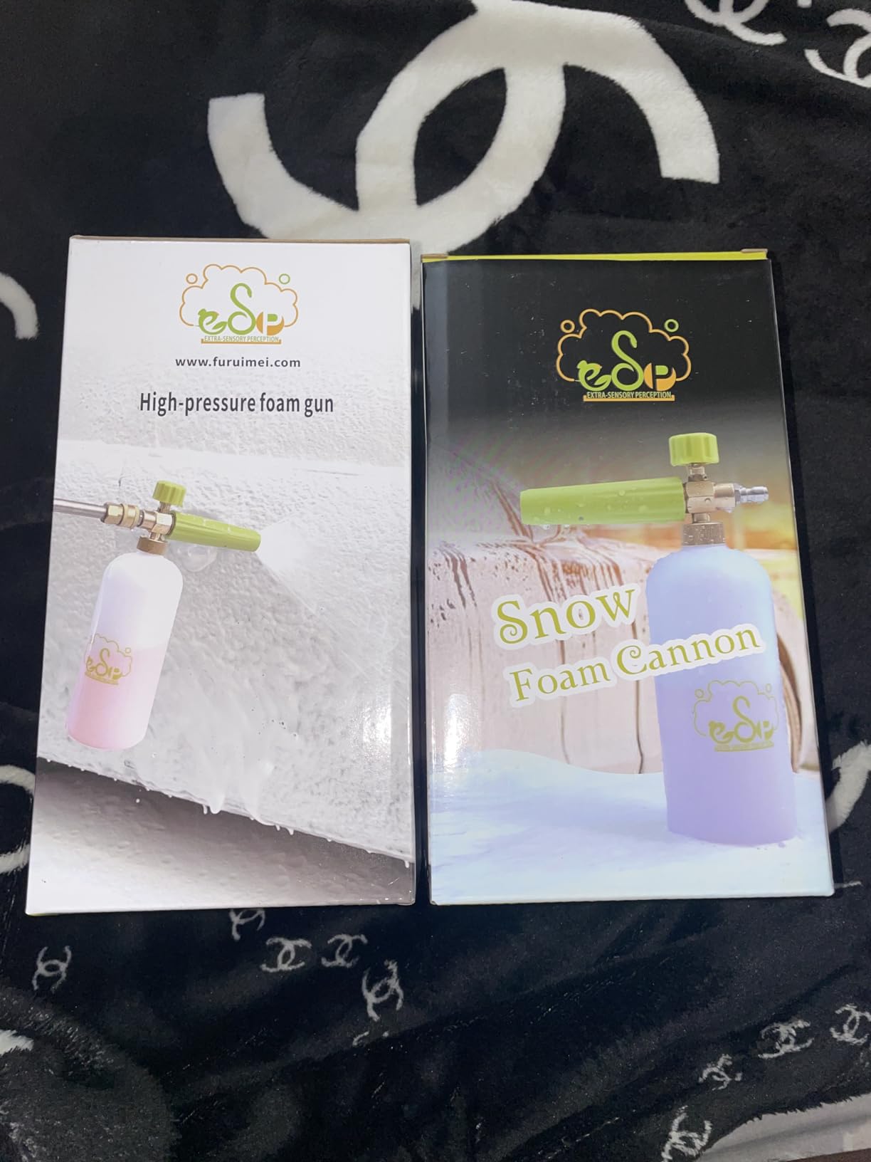 ESP Foam Cannon Snow Foam Lance Pressure Power Jet Washer Quick Release Adjustable Nozzle with 1 Liter Bottle Washing Mitts 1 Towel customer photo 1