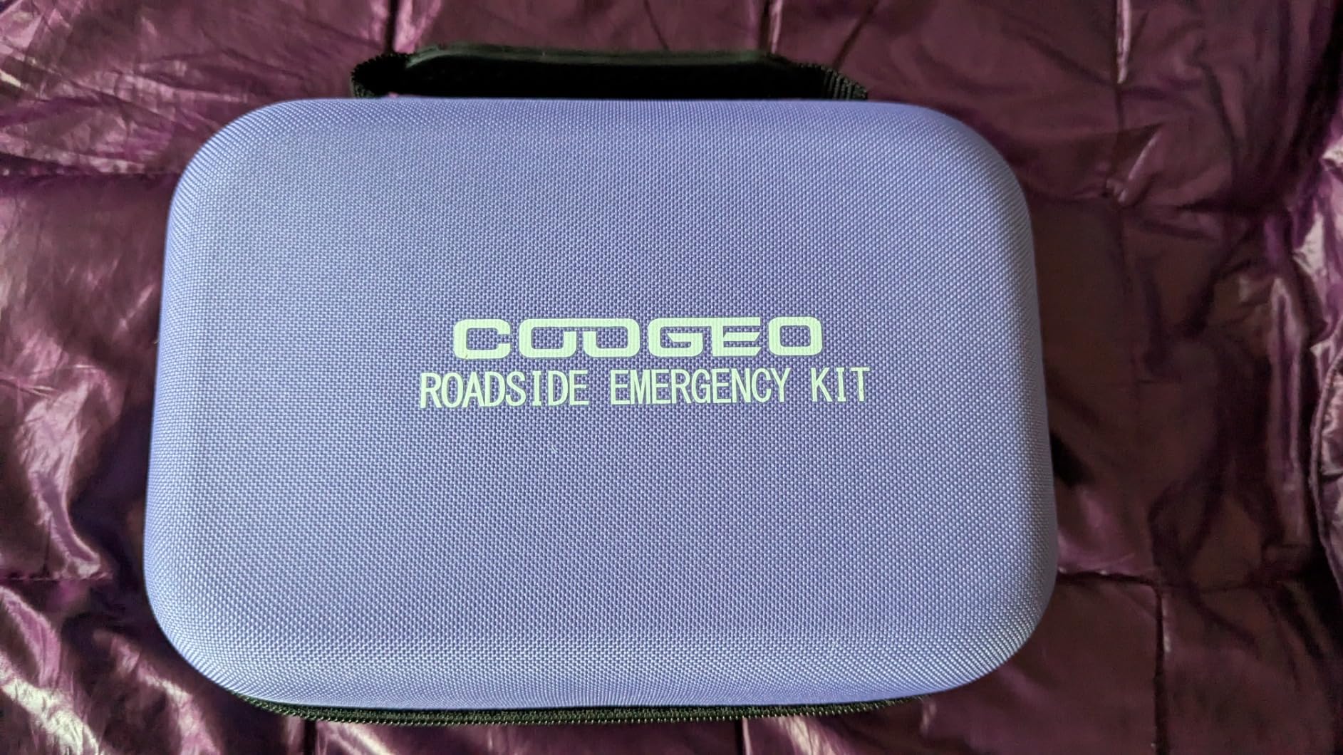 Car Emergency Kit with Battery Jumper Cables, Car Accessories for Men or Women, Emergency Car Kit, Roadside Automotive Safety Kit for Car, Vehicle, Truck or SUV, Gifts for Men or Him, Black customer photo 2