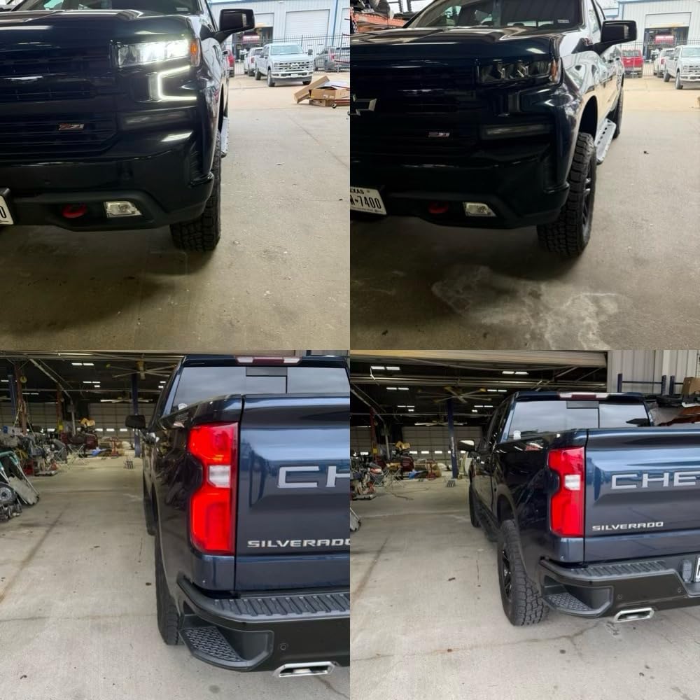 dynofit 6x5.5 to 6x5.5 Forged 2inch Wheel Spacers Adapters for 1999-2025 Silverado Sierra 1500 Yukon 2019-2025 Ram 1500 | Set of 4-Piece Compatible with Chevrolet GMC Cadillac 6x139.7 M14x1.5 Studs customer photo 2