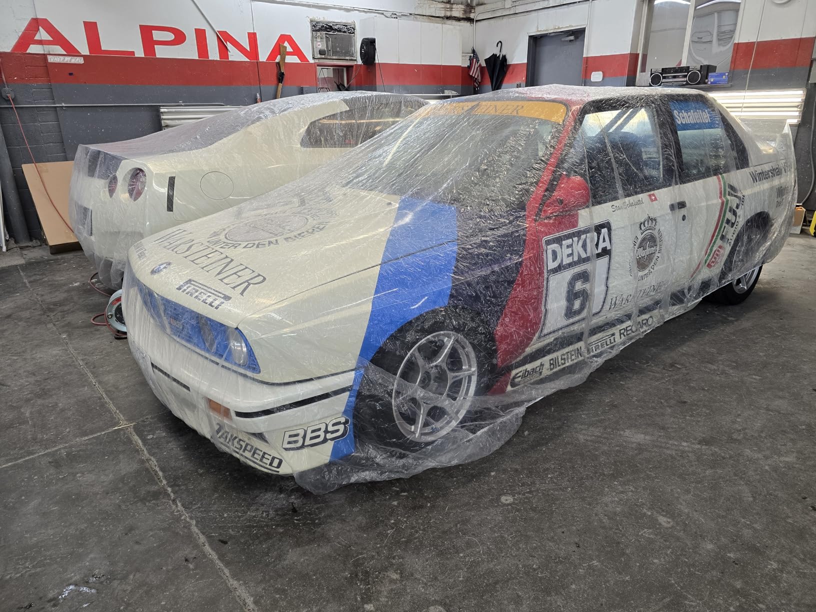 LuliKa 3 Packs Disposable Car Cover Clear Plastic Car Cover Universal Rain Dust Garage Cover with Elastic Band Medium (12.4 FT x 21.6 FT) customer photo 1