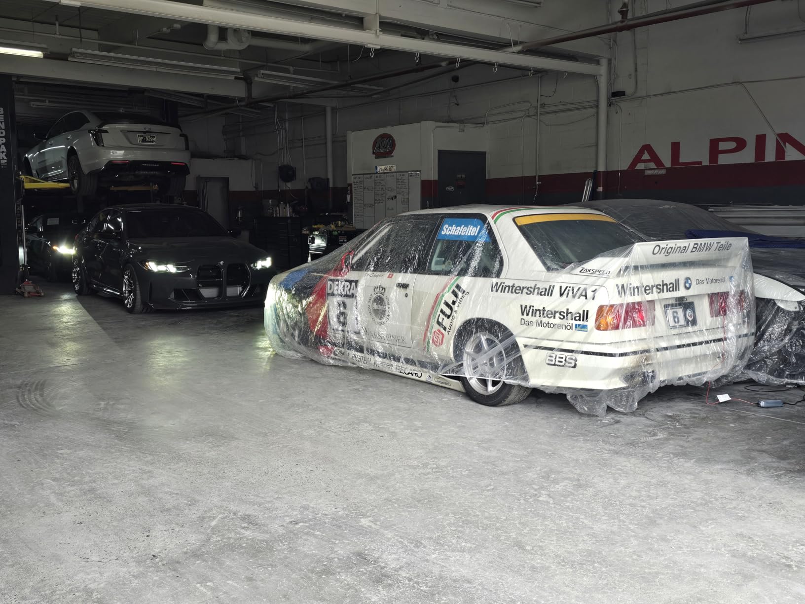 LuliKa 3 Packs Disposable Car Cover Clear Plastic Car Cover Universal Rain Dust Garage Cover with Elastic Band Medium (12.4 FT x 21.6 FT) customer photo 2