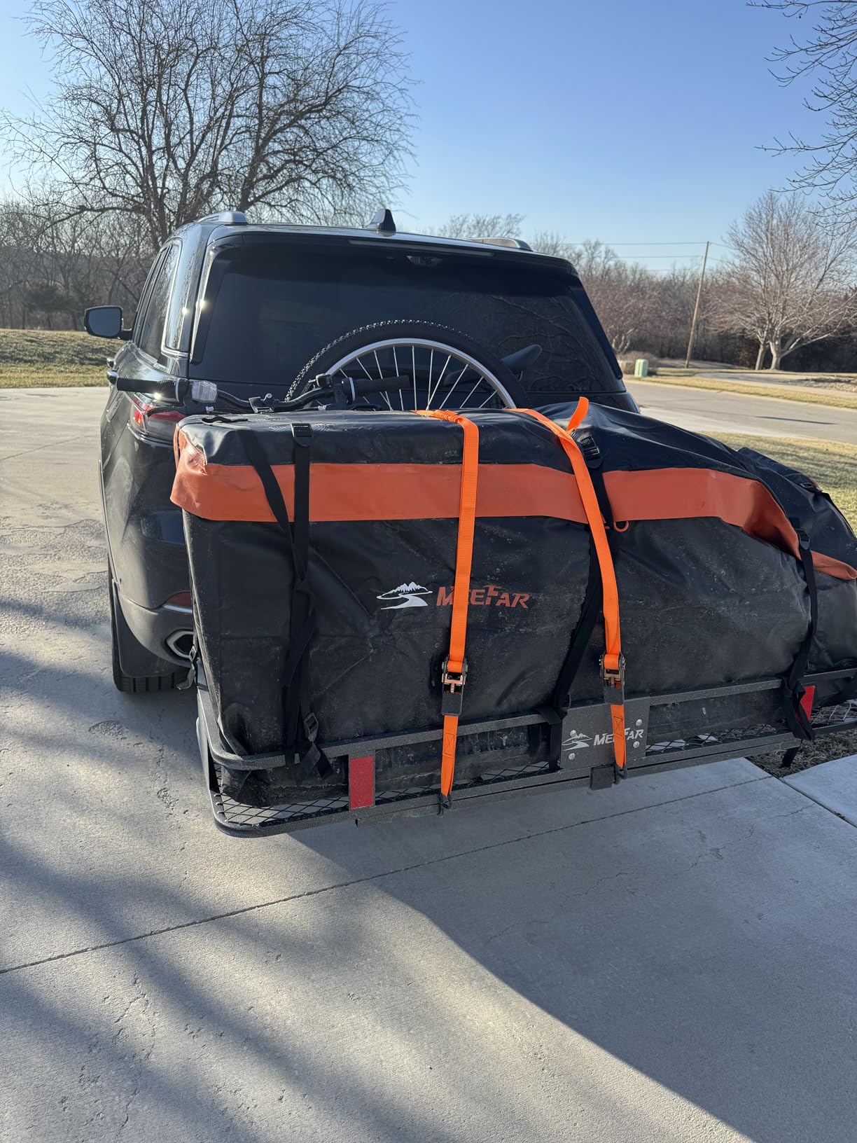 MeeFar Roof Rack Carrier Basket Universal Rooftop 51