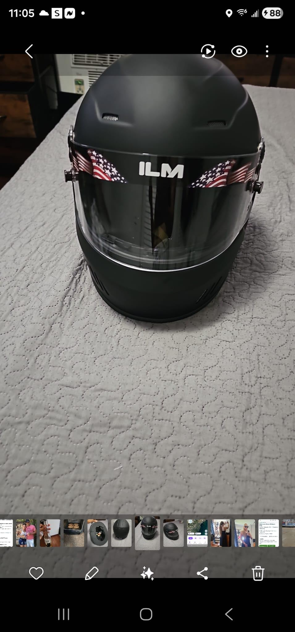 ILM Snell SA2020 Full Face Auto Car Racing Helmets for Men and Women Model 760 customer photo 1