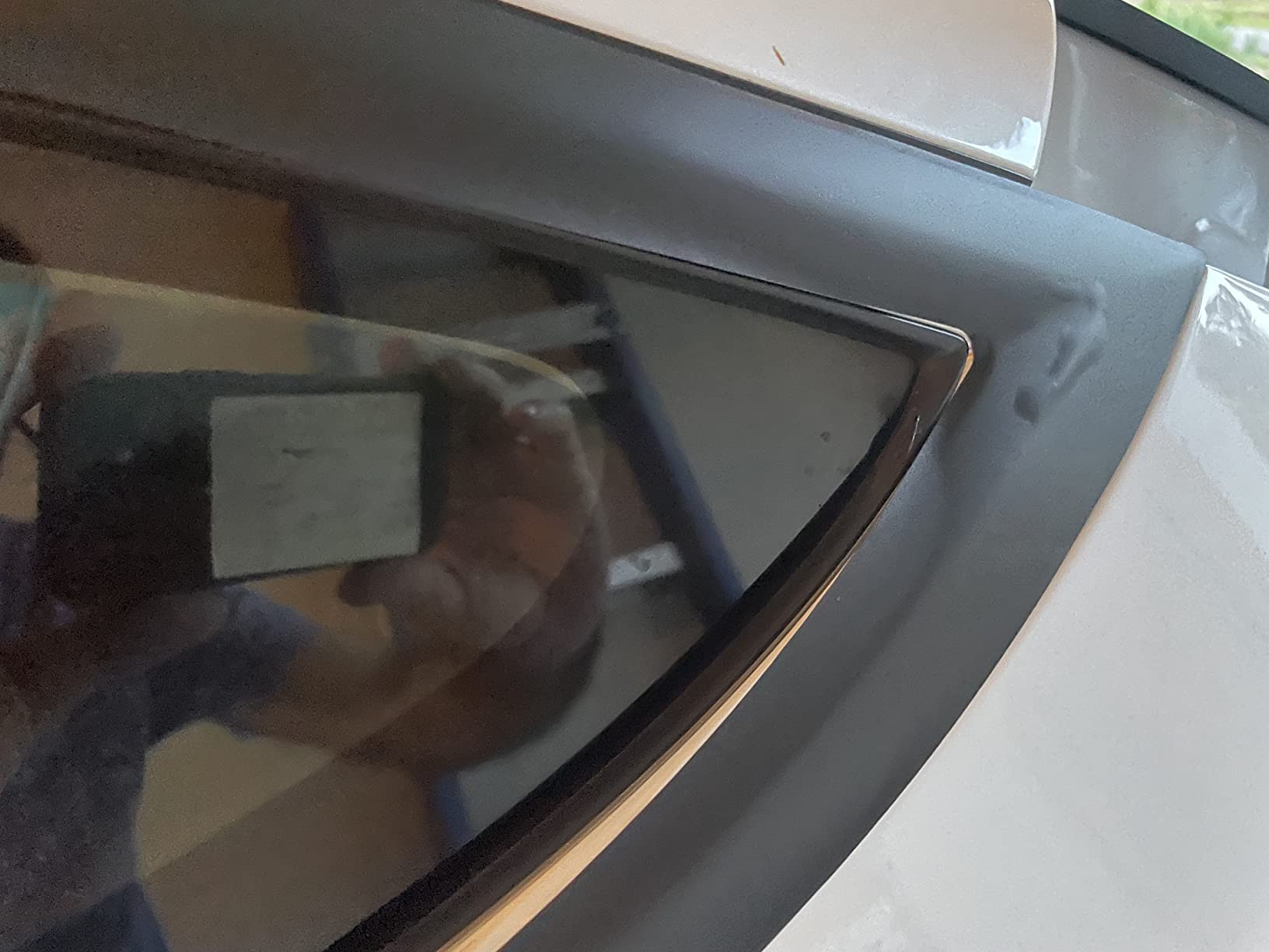 SlickMod Chrome Delete Blackout Vinyl Overlay for Tesla Model 3 - Complete KIT + Extra Side (1. Complete Kit, Matte Black) customer photo 1