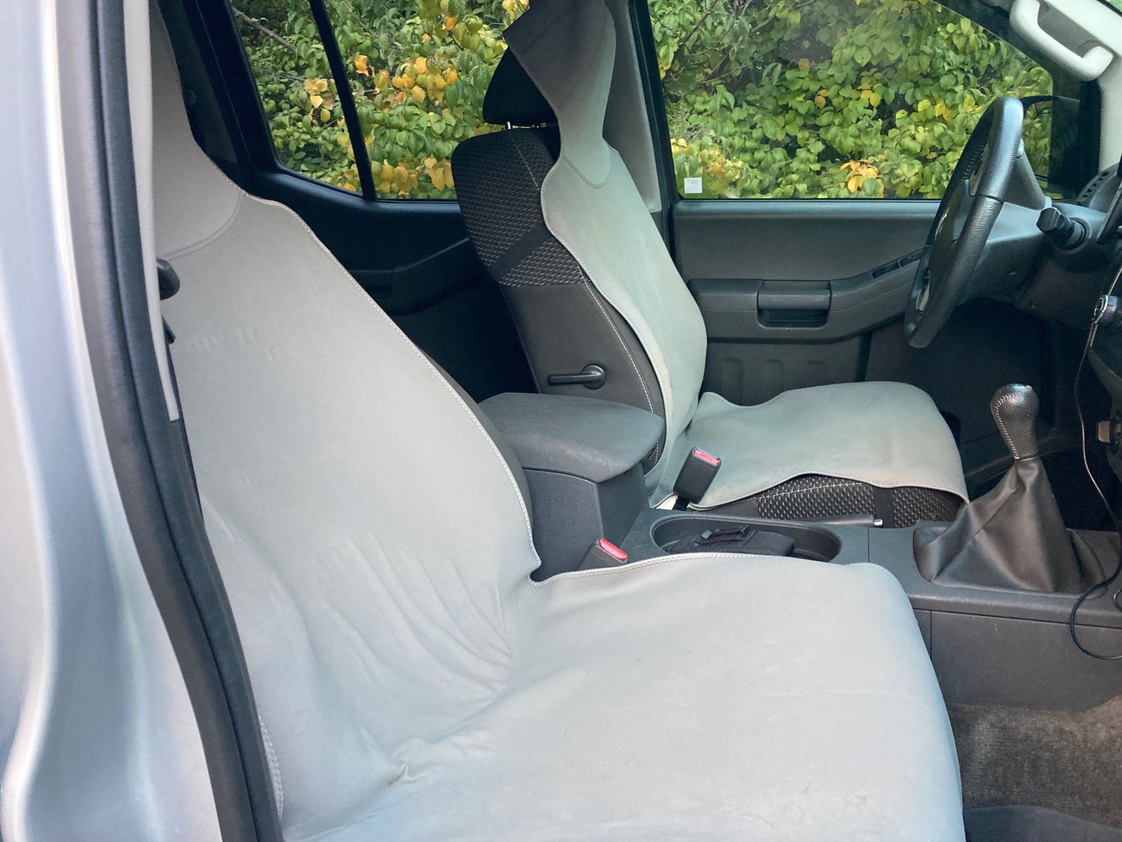 Gorla Gear 2 Pack Black Premium Universal Fit Waterproof Stain Resistant Car Seat Cover Neoprene Non-Slip Bucket Seat Dog Sweat Proof Protector Save Your Leather Cloth Seats Automotive Van Truck SUV customer photo 1