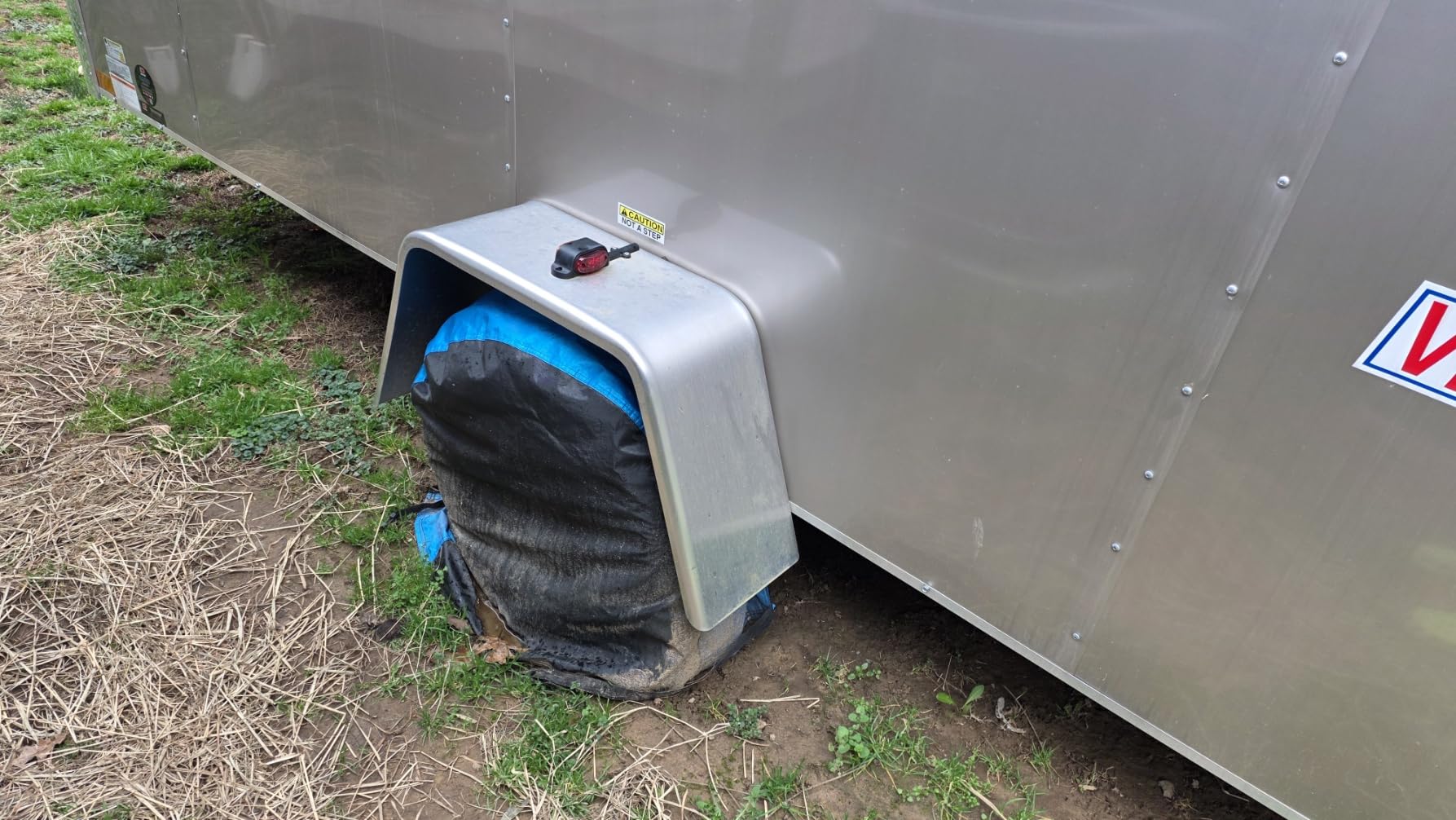 MORNYRAY Tire Covers 4 Pack, Waterproof Anti-UV Snow Sun Rain Tire Covers for RV, Truck, SUV, Trailer, Camper customer photo 1