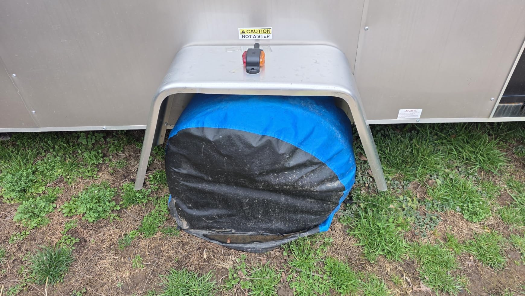 MORNYRAY Tire Covers 4 Pack, Waterproof Anti-UV Snow Sun Rain Tire Covers for RV, Truck, SUV, Trailer, Camper customer photo 2