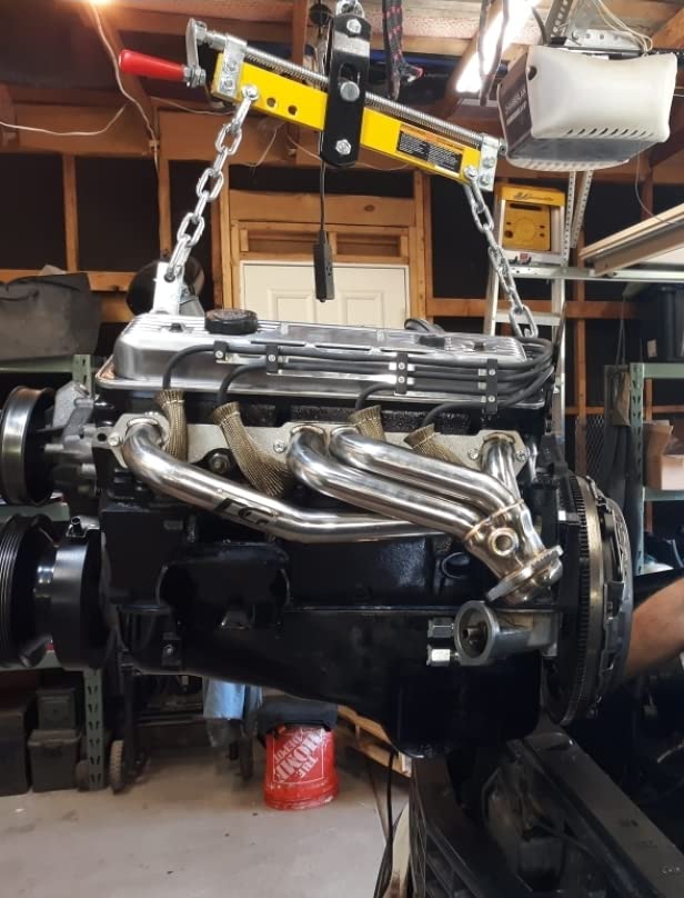 Exhaust Headers 1-1/2 in. 304 Stainless Steel Polished Finish for 88-95 C1500 C2500 K1500 K2500 Silverado Sierra 92-95 Suburban Blazer Jimmy Tahoe Yukon 305 350 cu. in. 5.0L 5.7L customer photo 1