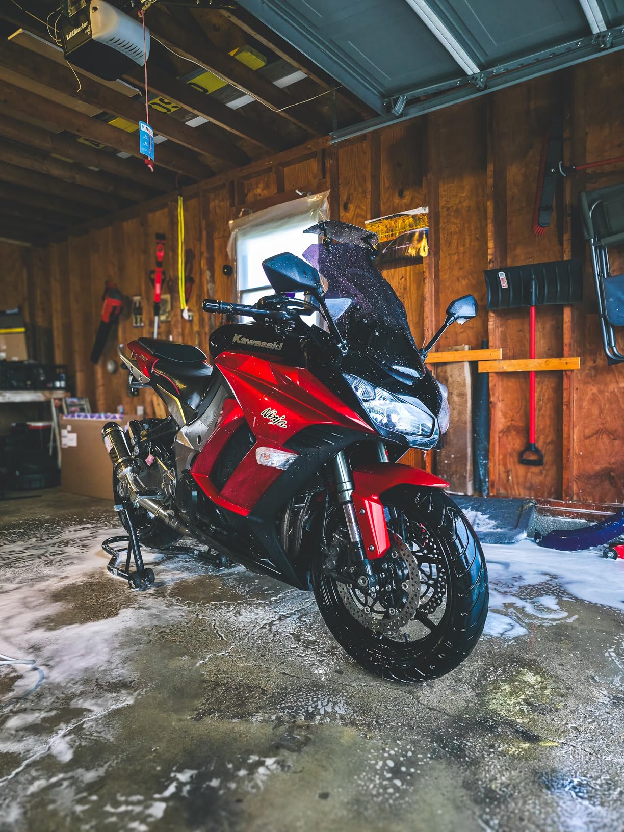 Motoforti 28.5cm Windshield - Adjustable Clip Wind Deflector, Clear Lens, Universal Fit for Most Motorcycles & Scooters customer photo 2