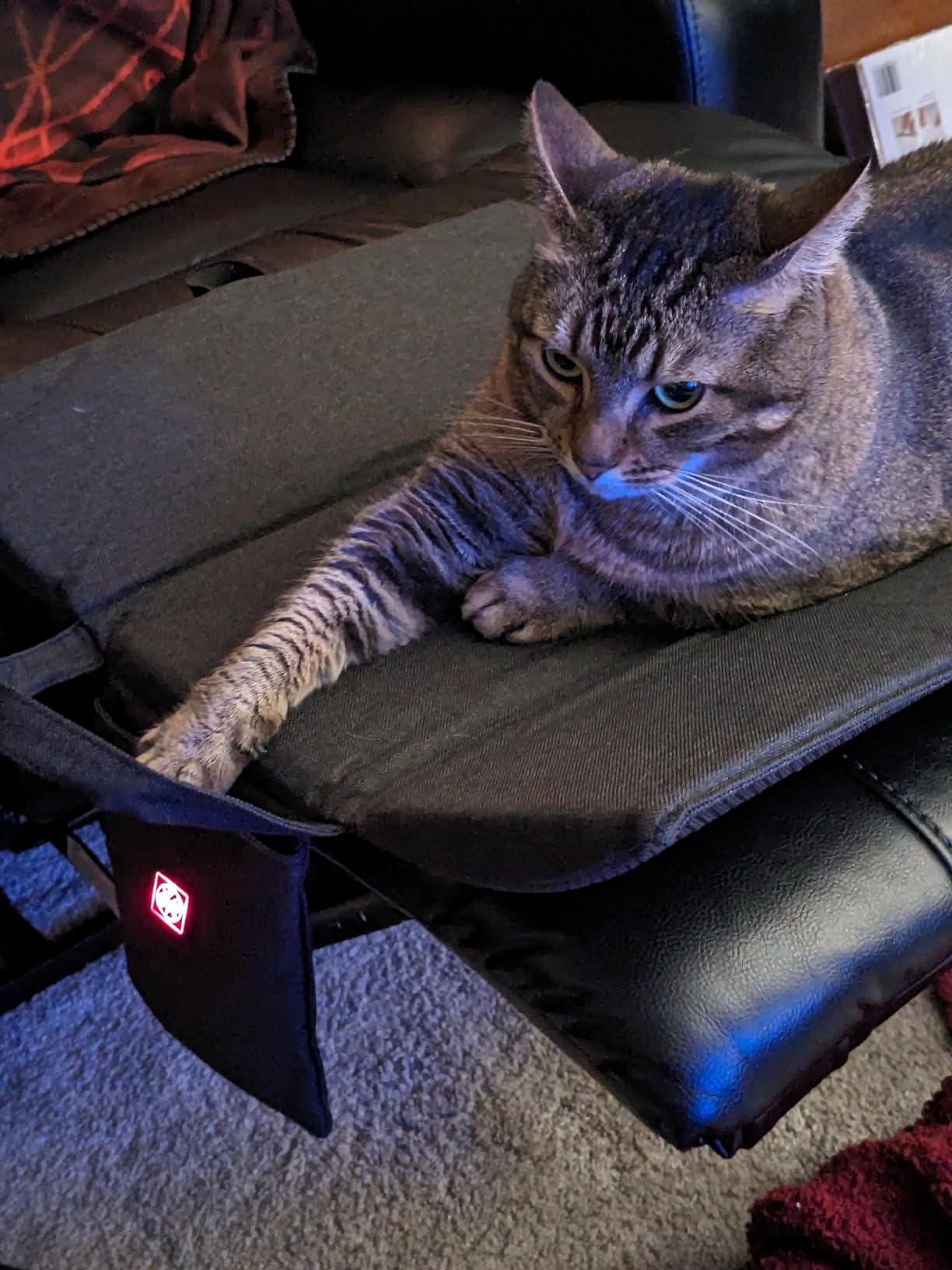 ORORO Heated Seat Cushion with Battery Pack, Foldable USB Heated Seat Cover Pads for Office Chair, Stadium, Camping customer photo 2