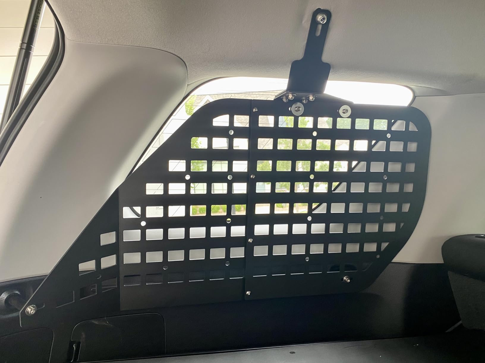 MAIKER Rear Window Molle Panel Modular Storage Panel System with 4 Storage Bag and 10 Fastening Tape for Toyota 4Runner 2010-2023 customer photo 2