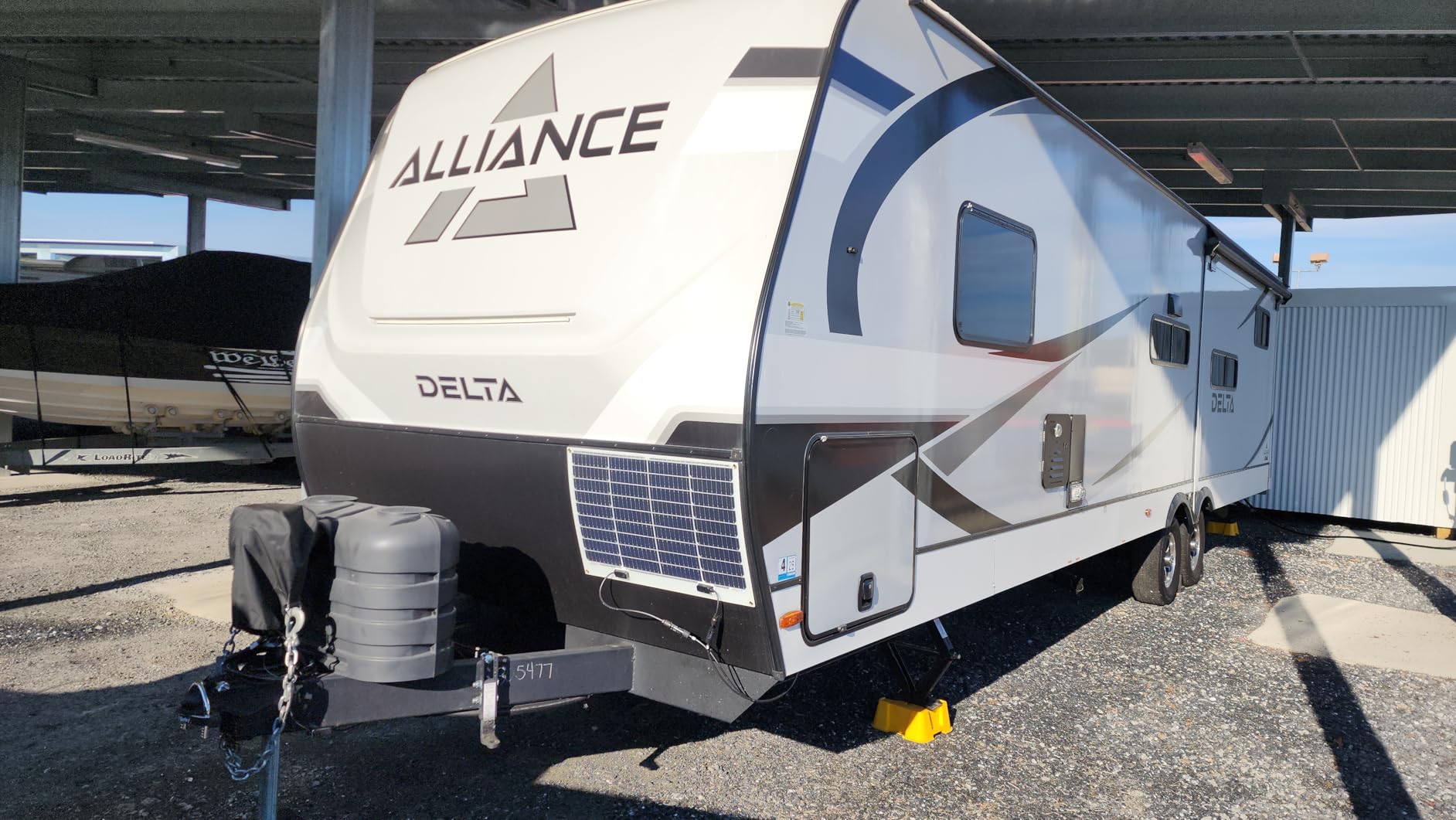 Renogy 100W Solar Panel 12V, Flexible Solar Panel 100 Watt 22% High-Efficiency, 240° Ultra Lightweight Solar Panels for Marine RV Cabin Van Car Boat Camping Curve Surfaces, Black customer photo 2