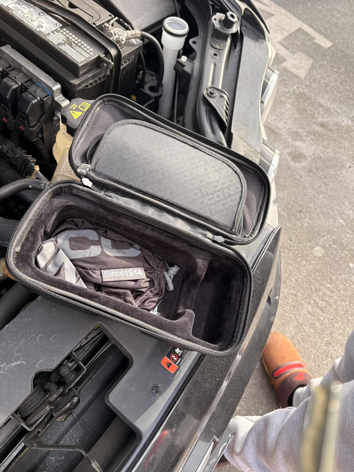 Powrun P-ONE Jump Starter, 2000A Portable Jump Box - Car Jump Starter Battery Pack for up to 8.0L Gas and 6.5L Diesel Engines, 12V Battery Jump Starter with Carry Case (Orange) customer photo 1