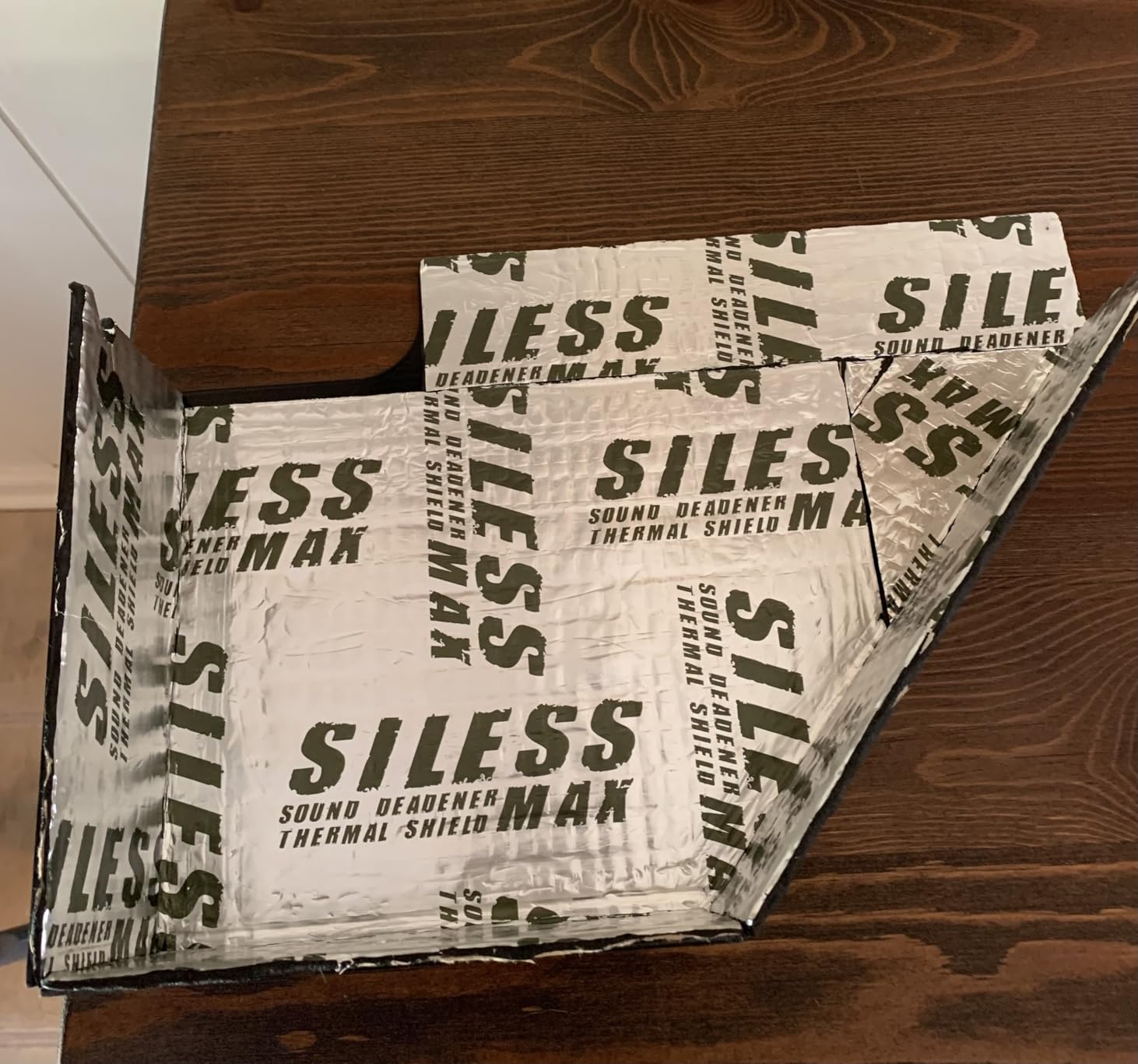 Siless Max 120 mil (3mm) 30 sqft Car Sound Deadening mat - Butyl Automotive Sound Deadener - Noise Insulation and Vibration Dampening Material (30 sqft) customer photo 2