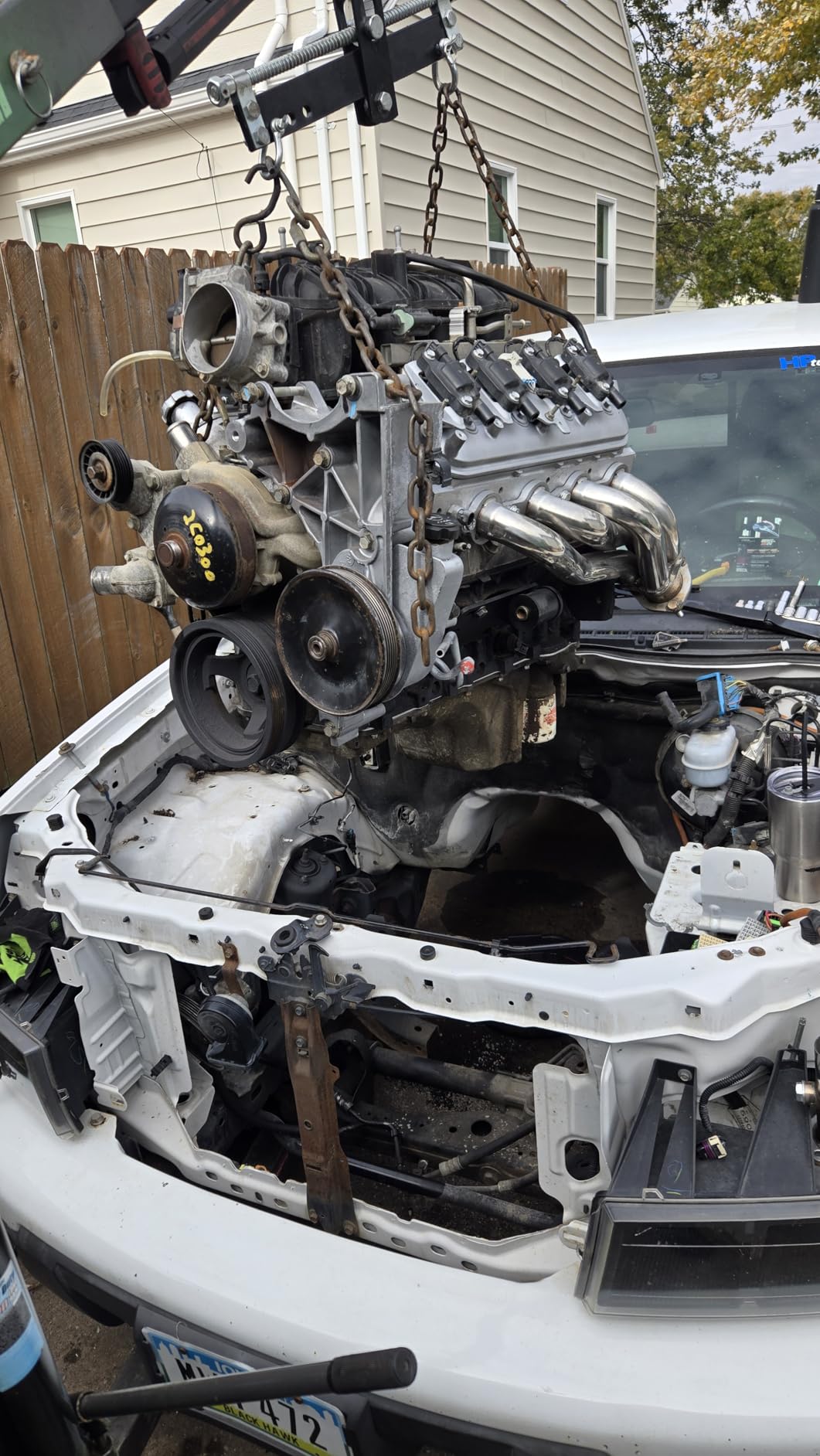 Exhaust Header, Universal LS Swap S10 Conversion Headers (LS1, LS2, LS3, LS6, LS Engines) Truck & SUV, 4.8L, 5.3L, 5.7L, 6.0L, 6.2L Engines, V8 engines ONLY(Models Shown in Figure II) customer photo 1