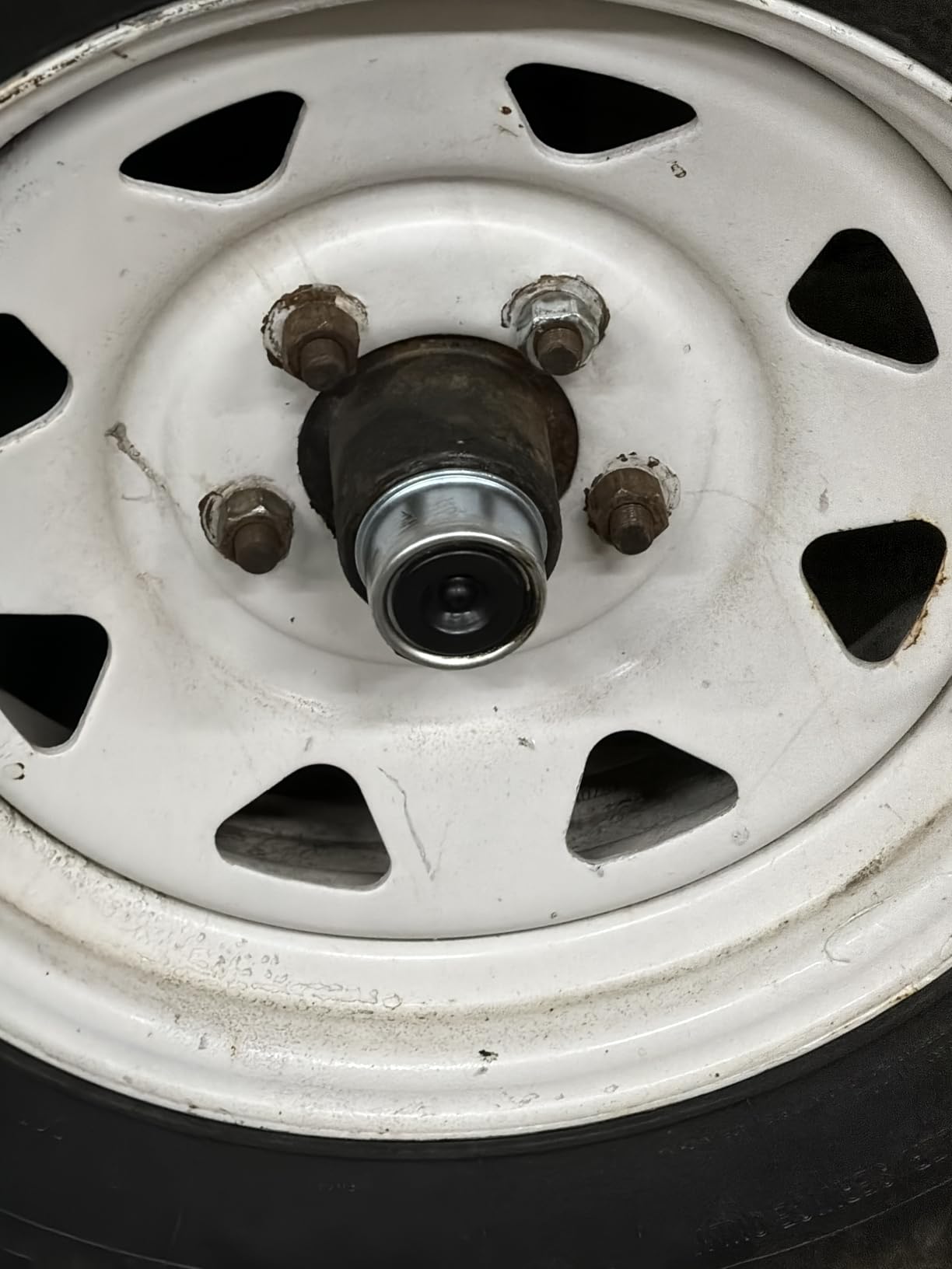 4pcs 1.98'' Trailer Hub Dust Caps, Trailer Spindle Bearing Dust Cap Cup Grease Cover Caps & Extra Rubber Plugs for 2000 to 3500 lb Boat Trailer Dexter EZ Lube Trailer Camper RV Axle customer photo 2