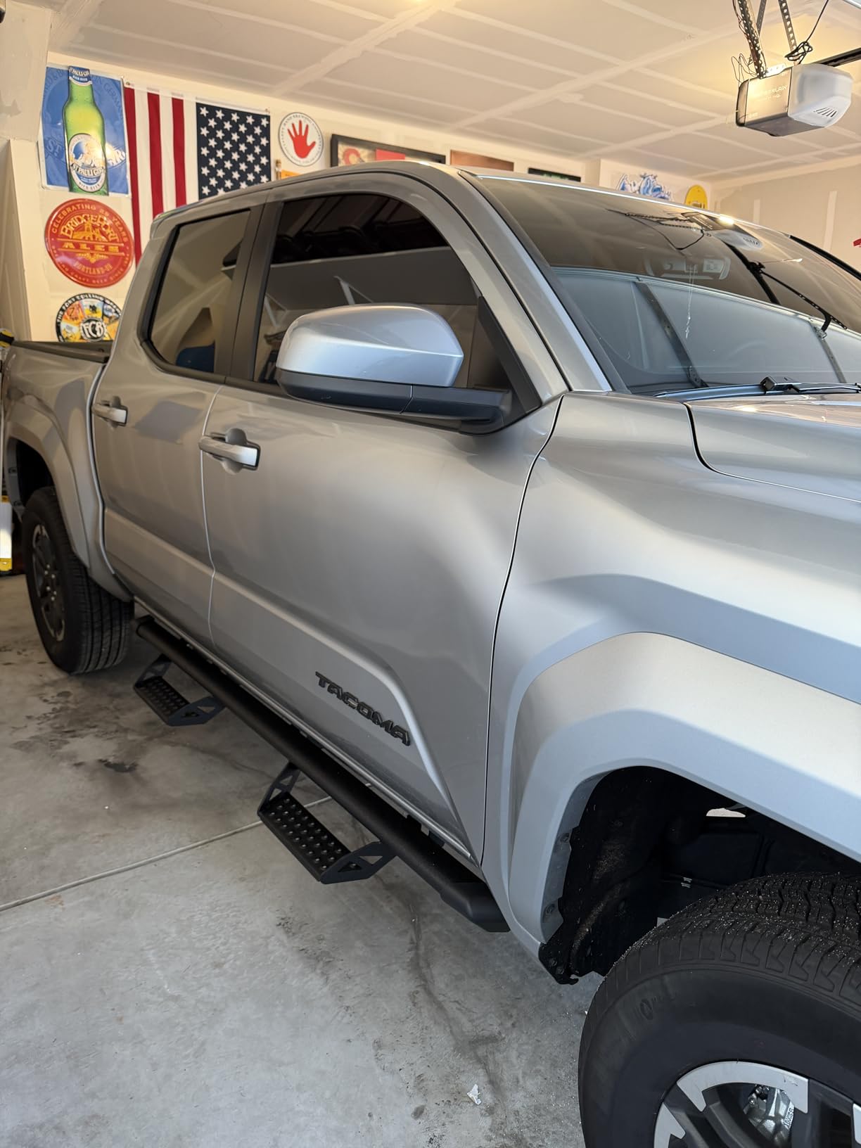 Side Steps Compatible with 2010-2024 Toyota 4runner (Without Side Skirts)(exclude 10-13 Sr5 & 10-24 Limited & 20-22 Nightshade Edition & 22-24 TRD Sport Models) 3 inch Black Running Boards 2pcs customer photo 1
