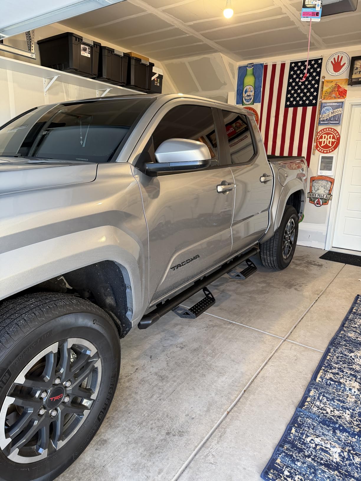 Side Steps Compatible with 2010-2024 Toyota 4runner (Without Side Skirts)(exclude 10-13 Sr5 & 10-24 Limited & 20-22 Nightshade Edition & 22-24 TRD Sport Models) 3 inch Black Running Boards 2pcs customer photo 2