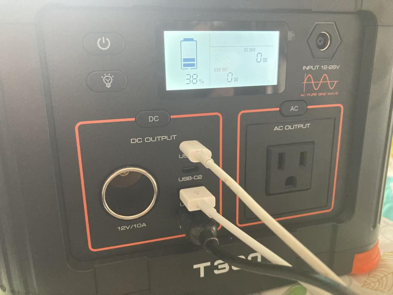 Portable Power Station 300W, GRECELL 230.88Wh Solar Generator with 60W USB-C PD Output, 110V Pure Sine Wave AC Outlet Backup Lithium Battery for Outdoors Camping Travel Home Blackout customer photo 2