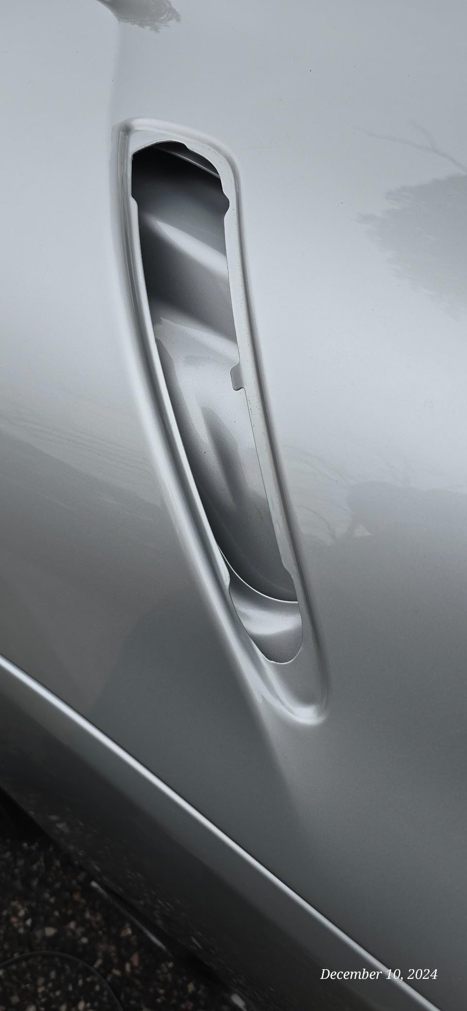 Real Carbon Fiber Hood Air Vent Trim Cover Fit for Toyota Supra GR A90 A91 MK5 2019-2026, Hood Air Outlet Vent Molding Sticker Trim 2Pcs (Black) customer photo 1